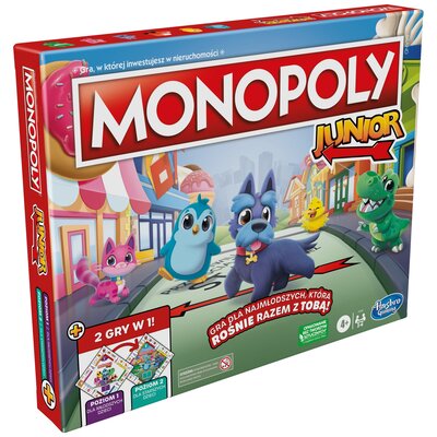 Gra planszowa HASBRO Monopoly Junior F8562120