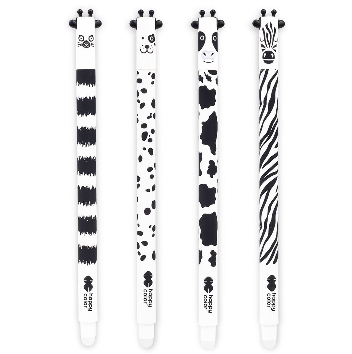 Happy Color Długopis wymazywalny BLACK&WHITE 0.5 mm niebieski