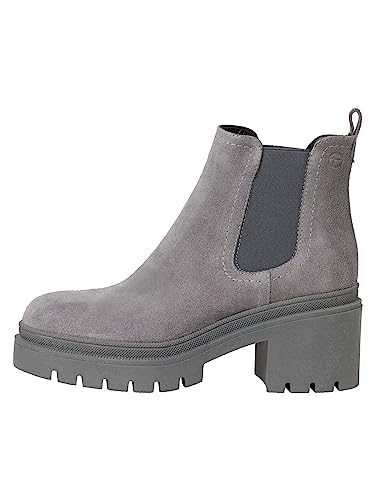 Tamaris Damskie botki 1-1-25459-41, szary, 40 EU