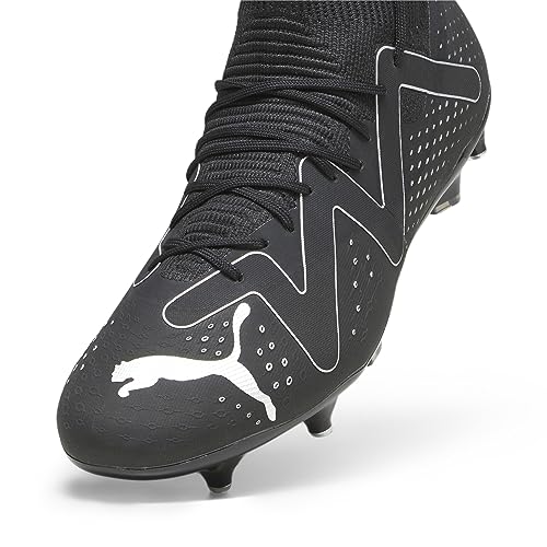 PUMA Męskie buty piłkarskie Future Match Mxsg, Puma Black Puma Silver, 46 EU