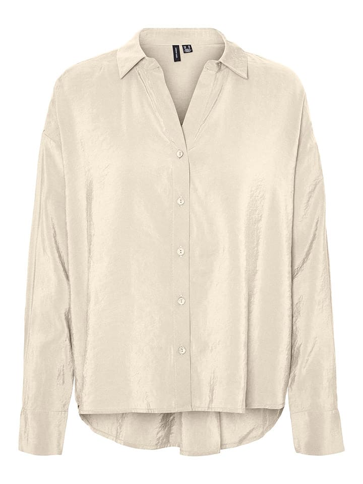 Vero Moda Bluzka w kolorze kremowym