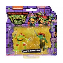 Wojownicze Żółwie Ninja Dwie figurki Raphael i Leatherhead