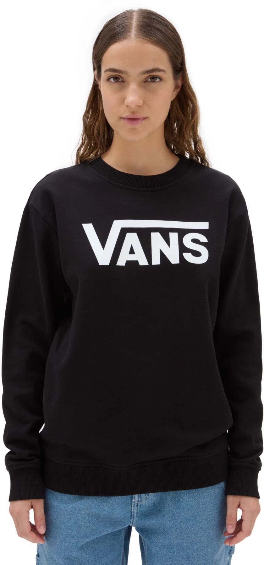 bluza damska VANS CLASSIC V CREW Black
