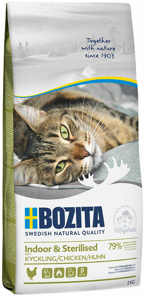 Bozita Feline Indoor & Sterilised - 2 kg