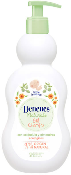 Żel-szampon dla dzieci Denenes Naturals Gel & Shampoo 400 ml