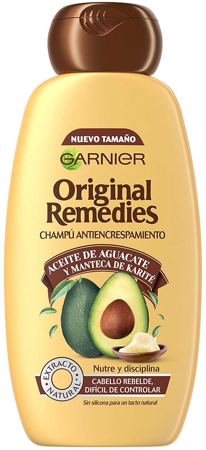 Szampon wygładzający Garnier Original Remedies Avocado And Shea Shampoo 600 ml (4064666318165)