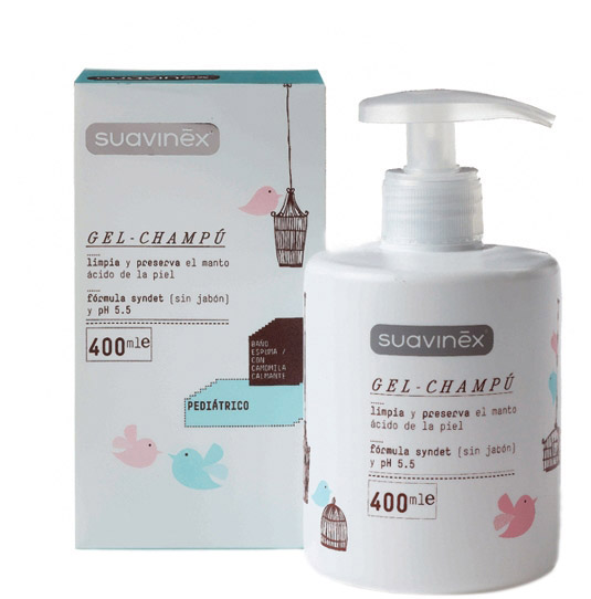 Szampon dla dzieci Suavinex Shampoo Gel 400 ml
