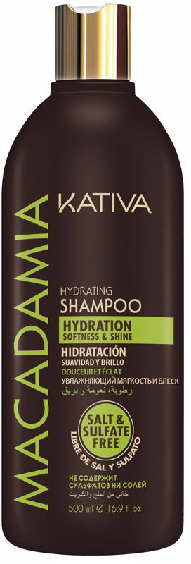 Szampon do nawilżenia włosów Kativa Macadamia Hydrating Shampoo 355 ml (7750075058293)