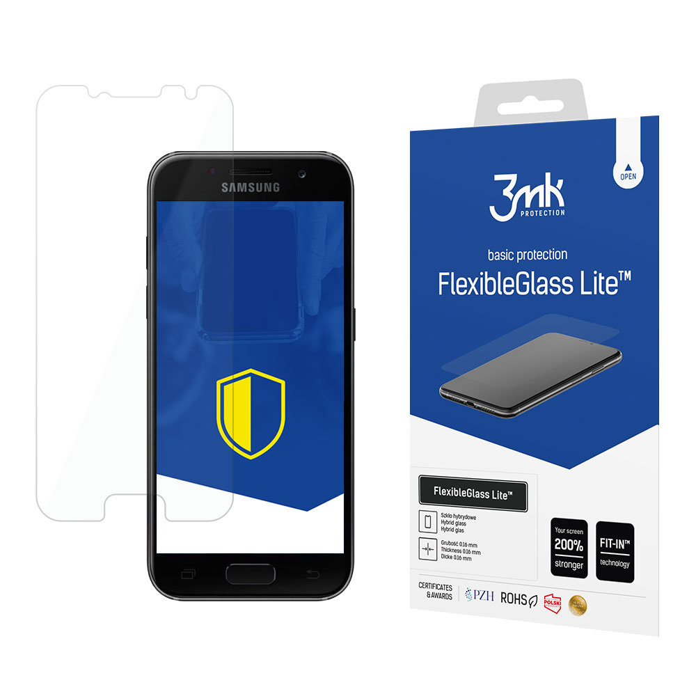 3MK Flexible Glass Lite do Samsung Galaxy A3 2017 (FLEXGLLISGA32017)