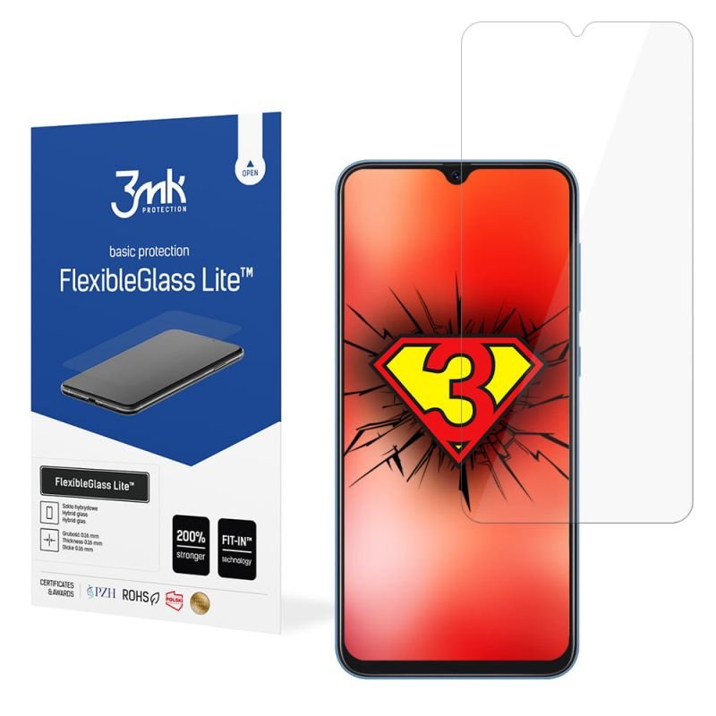 3MK, Samsung Galaxy A30s, Szkło hybrydowe, FlexibleGlass Lite