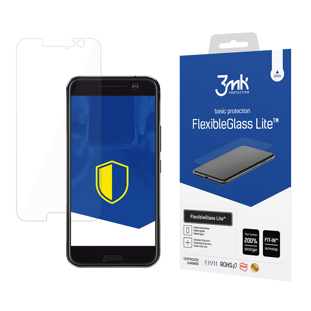 3MK Szkło+Folia Markowa Hybryda od -- do Htc 10