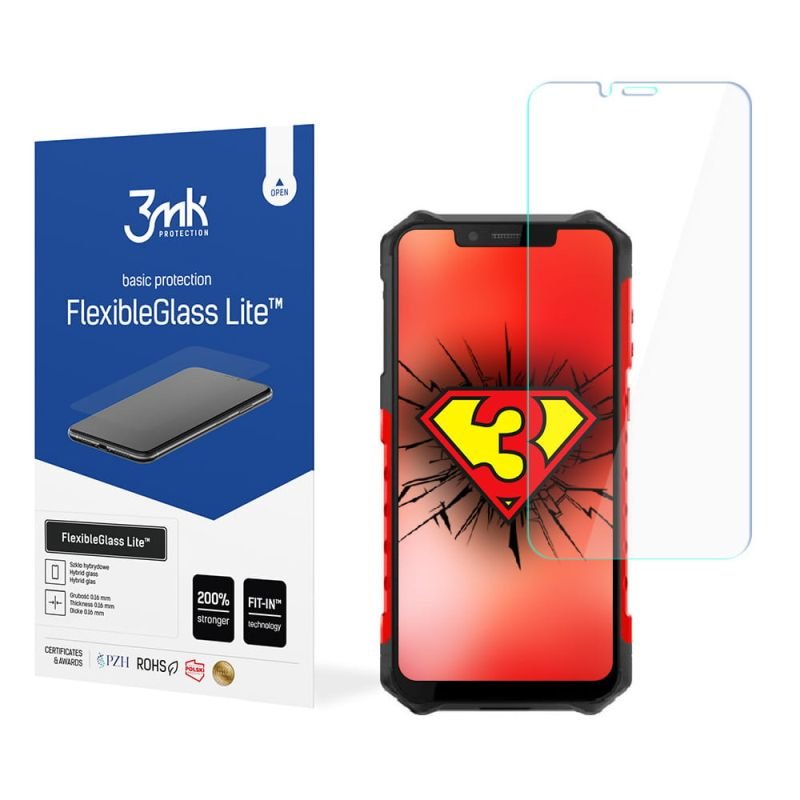 3MK, Ulefone Armor 6E, Szkło hybrydowe, FlexibleGlass Lite