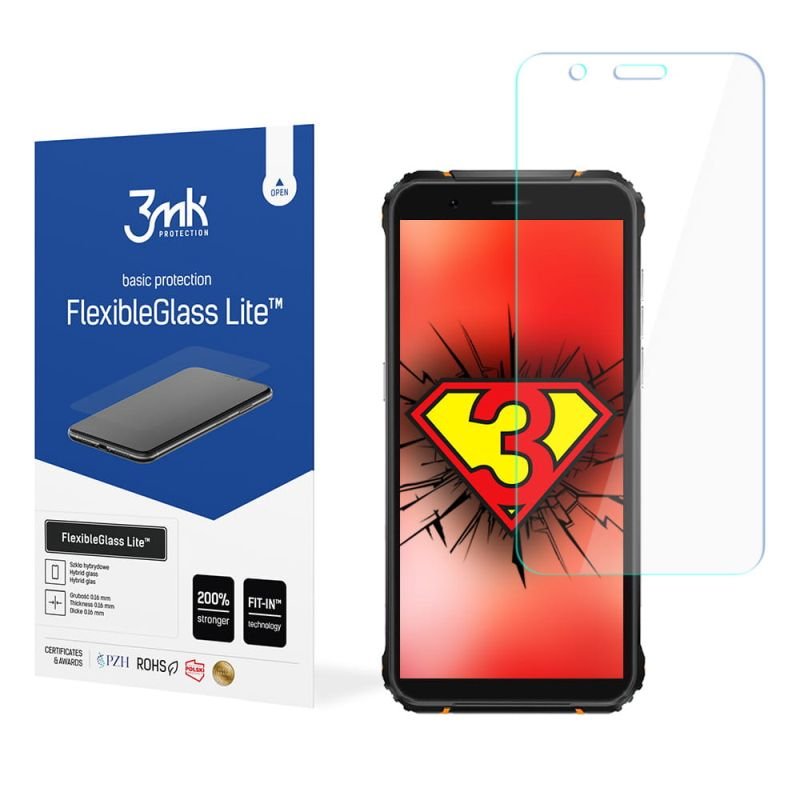 3MK, Blackview BV5100, Szkło hybrydowe, FlexibleGlass Lite
