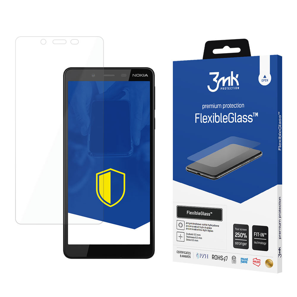 3MK Szkło do Nokia 1 Plus Nietłukące FlexibleGlass
