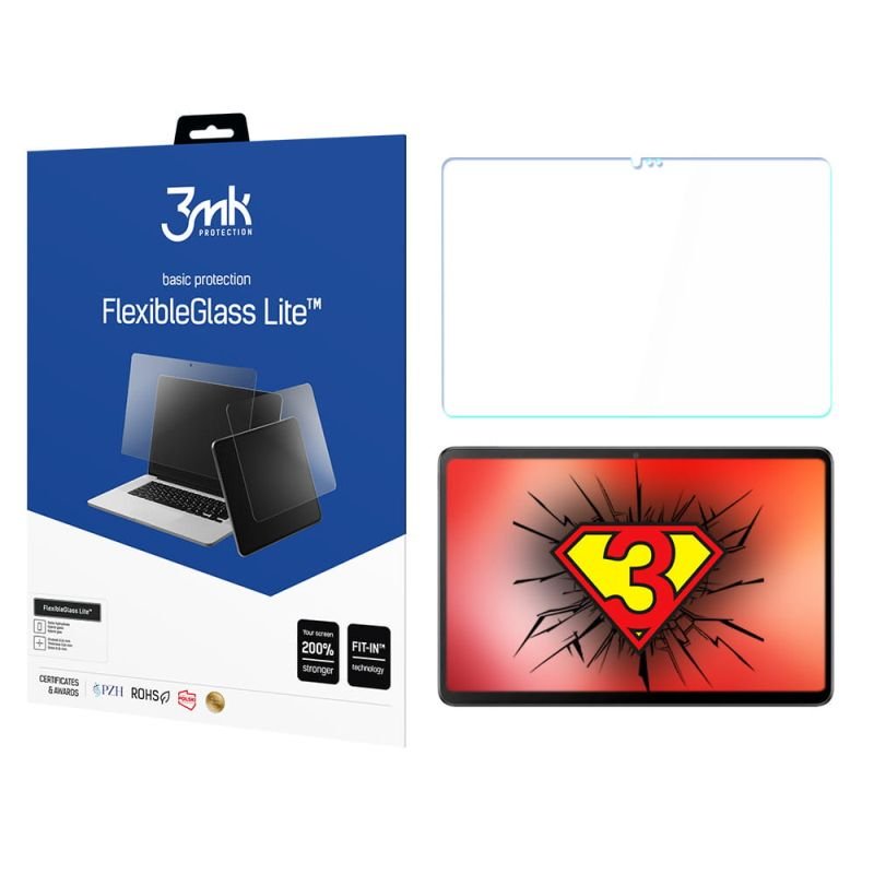 Niepękające szkło hybrydowe do TCL Tab 10S   - 3mk FlexibleGlass Lite