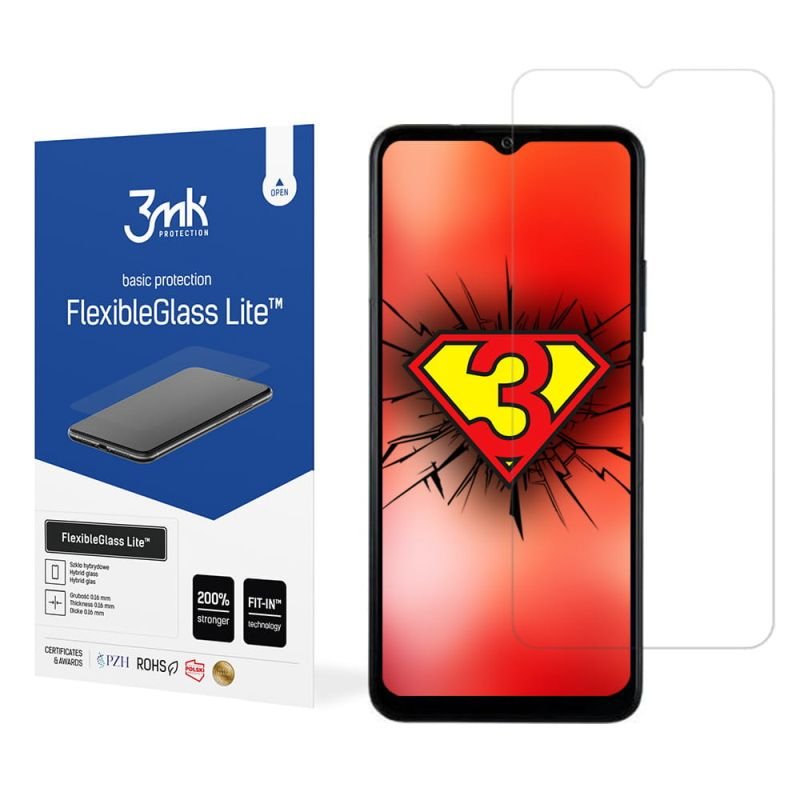 3MK, ZTE Blade A71, Szkło hybrydowe, FlexibleGlass Lite