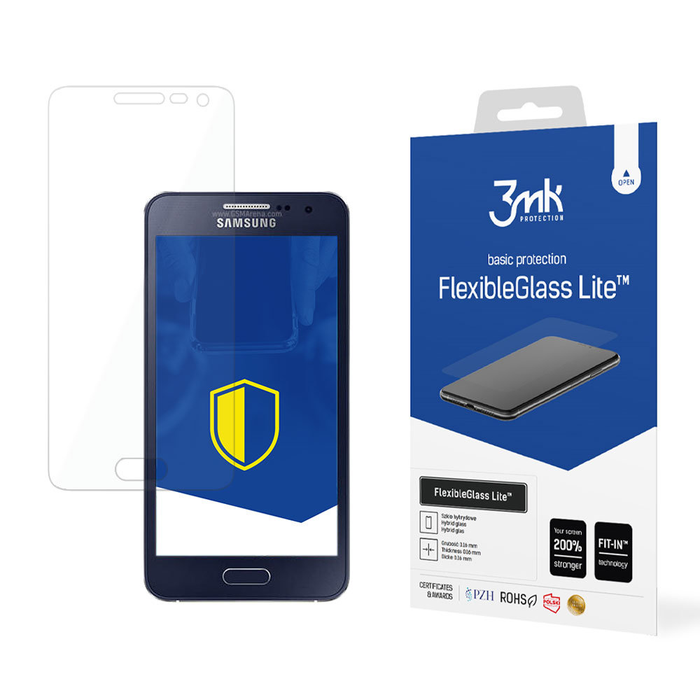 Samsung Galaxy A3 szkło hybrydowe 6H 3mk Fg Lite