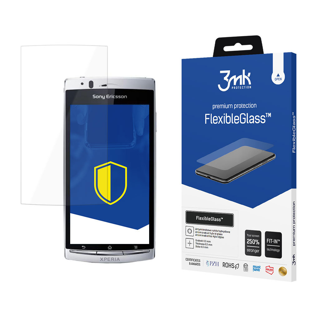 3MK Sony Xperia Arc S Szkło 7H 0,3mm FlexibleGlass