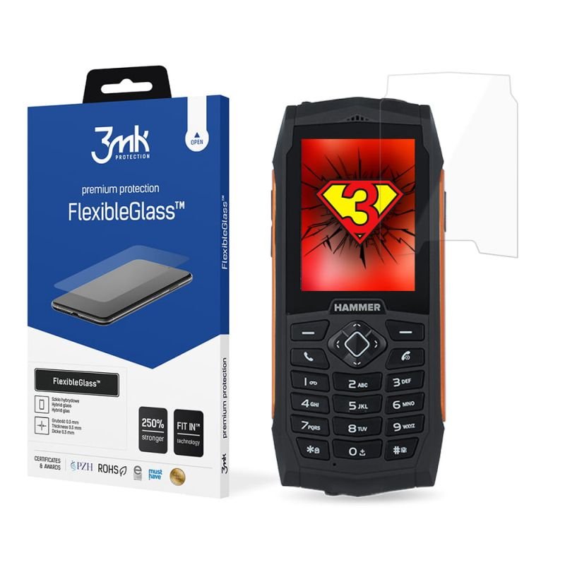 3MK, MyPhone Hammer 3/3 Plus FlexibleGlass
