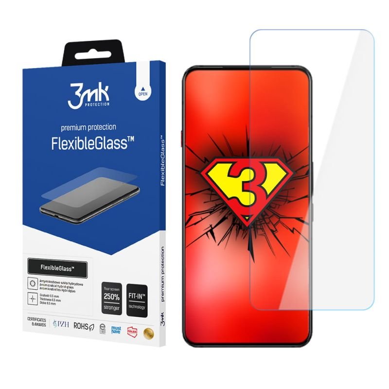 Nietłukące szkło hybrydowe do ZTE Nubia Red Magic 7 Pro - 3mk FlexibleGlass