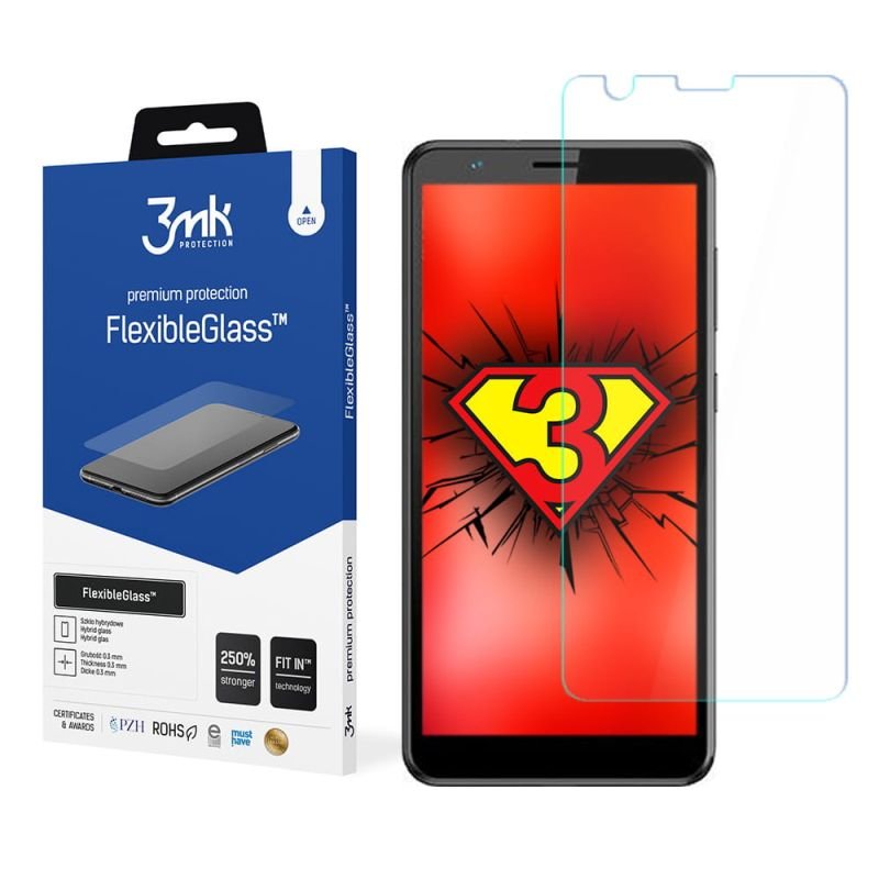 Nietłukące szkło hybrydowe do ZTE Blade A31 - 3mk FlexibleGlass