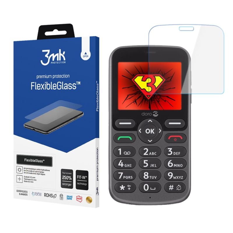 Nietłukące szkło hybrydowe do Doro 5860 - 3mk FlexibleGlass