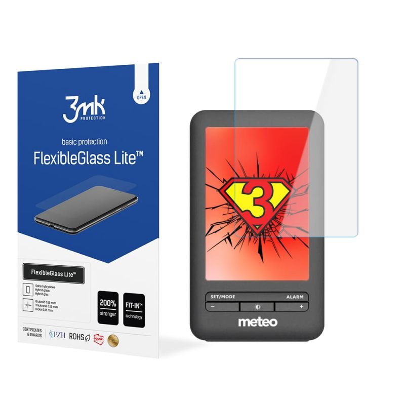 3MK, Meteo SP98, Szkło hybrydowe, FlexibleGlass Lite