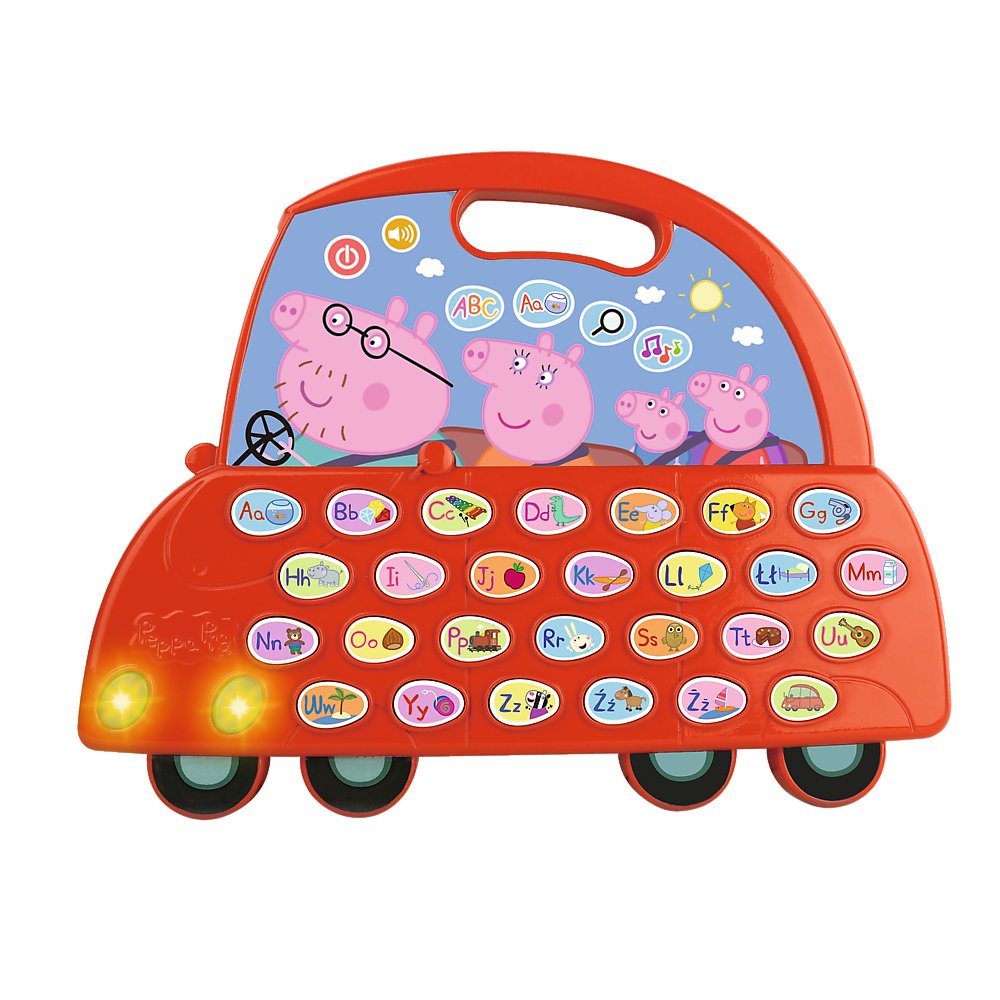 VTECH - Literkowy Samochodzik Peppy 61806