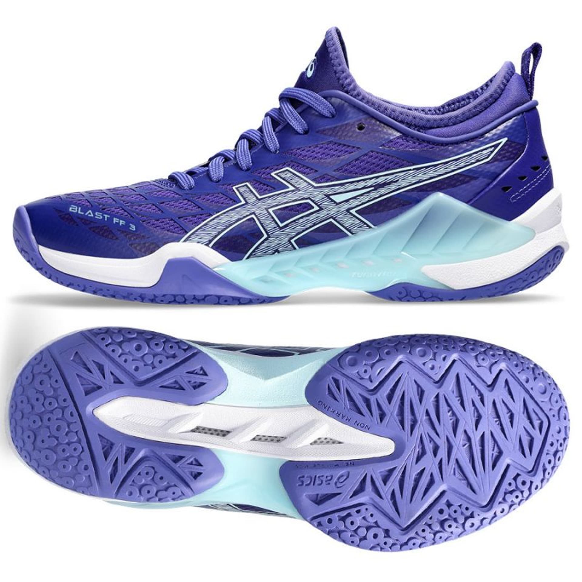Buty Asics BLAST FF 3 M 1072A080 (kolor Fioletowy, rozmiar 39)