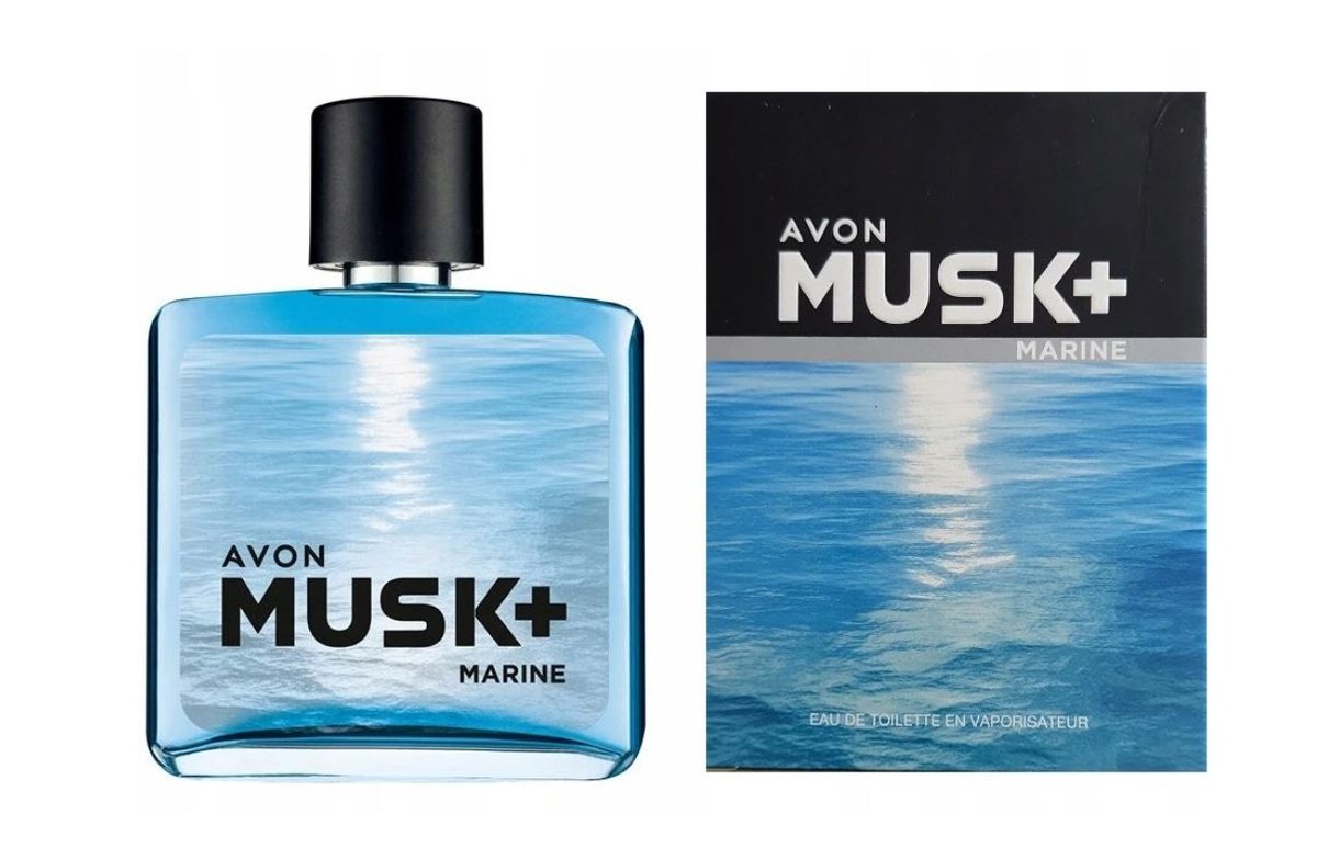Avon, Musk+ Marine, Woda Toaletowa, 75 Ml