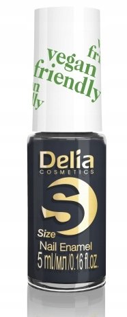 Delia, Lakier Do Paznokci, Nail Enamel Size S, 250 Black Diamond