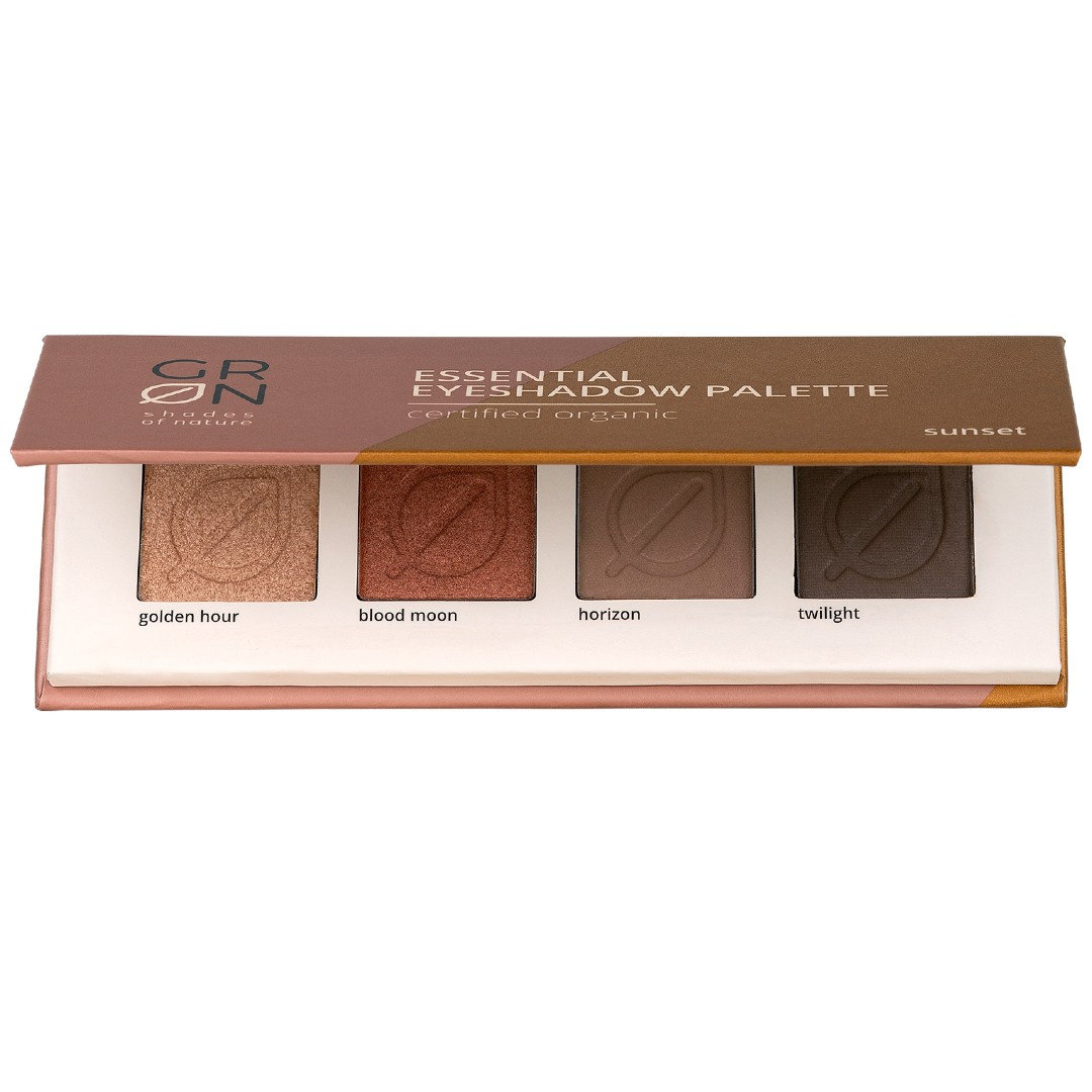 GRN GRN Makijaż oczu Essential paleta naturalnych cieni do powiek Sunset 5.0 g