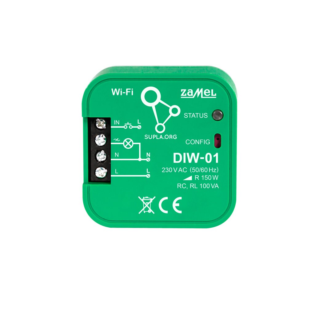 Zamel Ściemniacz WiFi do oświetlenia DIW-01 SUPLA