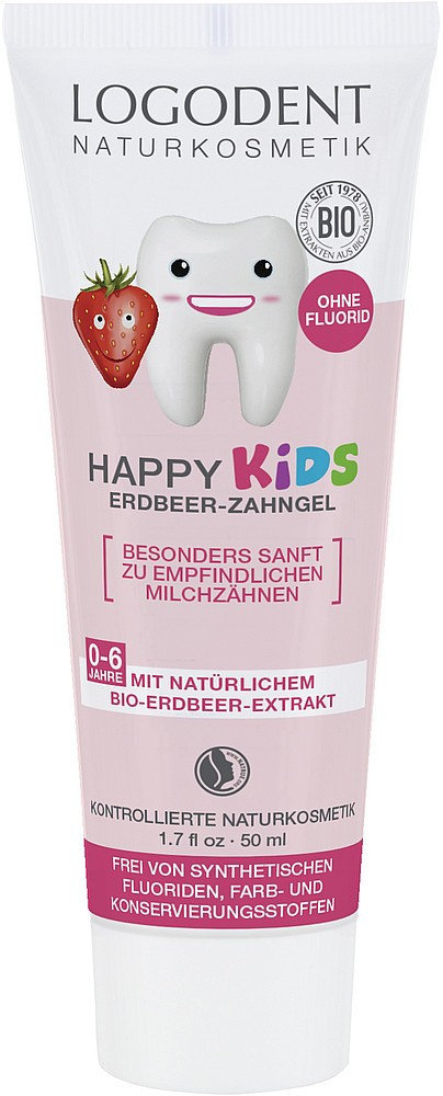 Logona HAPPY KIDS Żel do zębów dla dzieci z bio-truskawką 173 2520