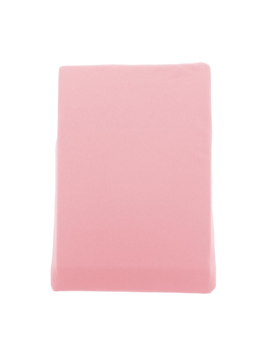 Prześcieradło Jersey Bez Gumki 160X200 Cm Łososiowe