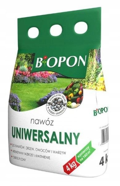 bros sp. z o.o. sp. k BIOPON Nawóz uniwersalny do ogrodu 4 kg granulat