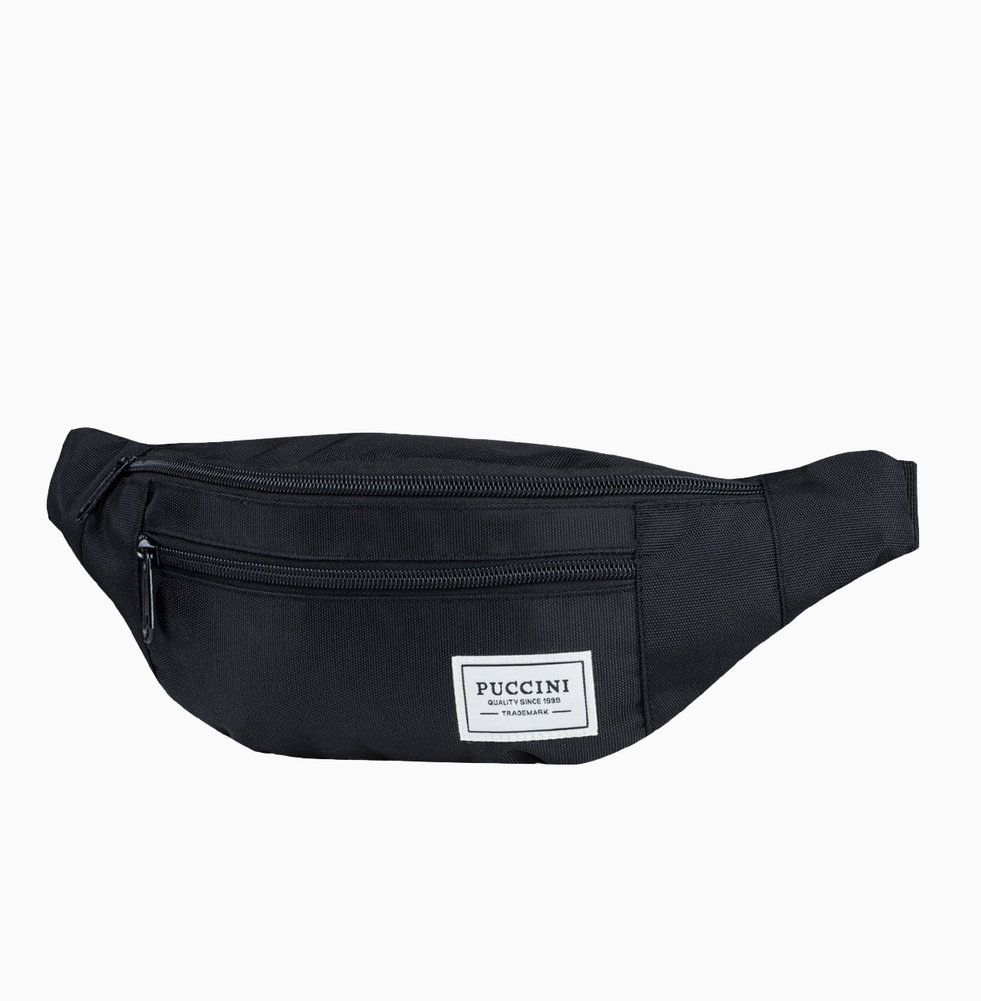 Torba biodrowa / nerka PUCCINI VIBE BM2028 1 Czarna