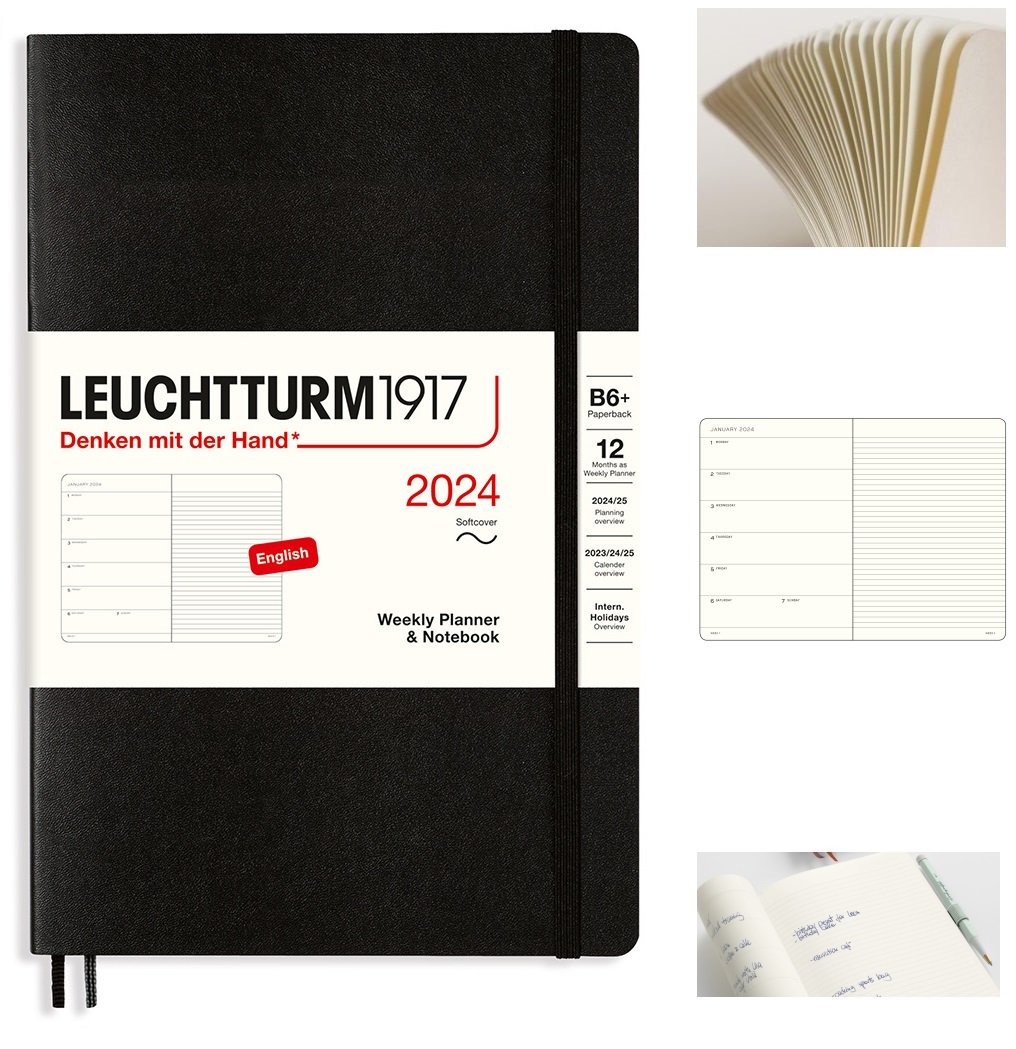 LEUCHTTURM1917 Planer kalendarz książkowy B6 tyg.