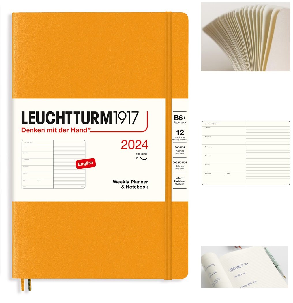LEUCHTTURM1917 Planer kalendarz książkowy B6 tyg.
