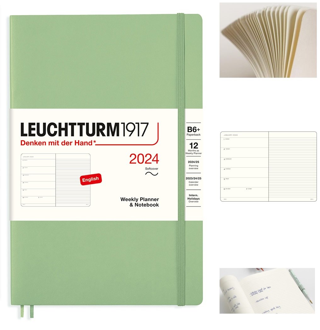 LEUCHTTURM1917 Planer kalendarz książkowy B6 tyg.