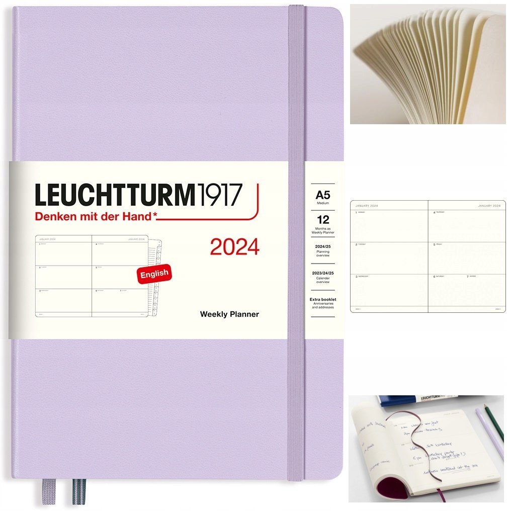 LEUCHTTURM1917 Planer kalendarz książkowy A5 tyg.