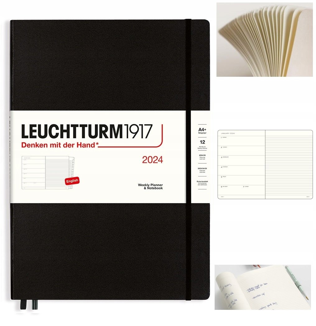 LEUCHTTURM1917 Planer kalendarz książkowy A4 tyg.