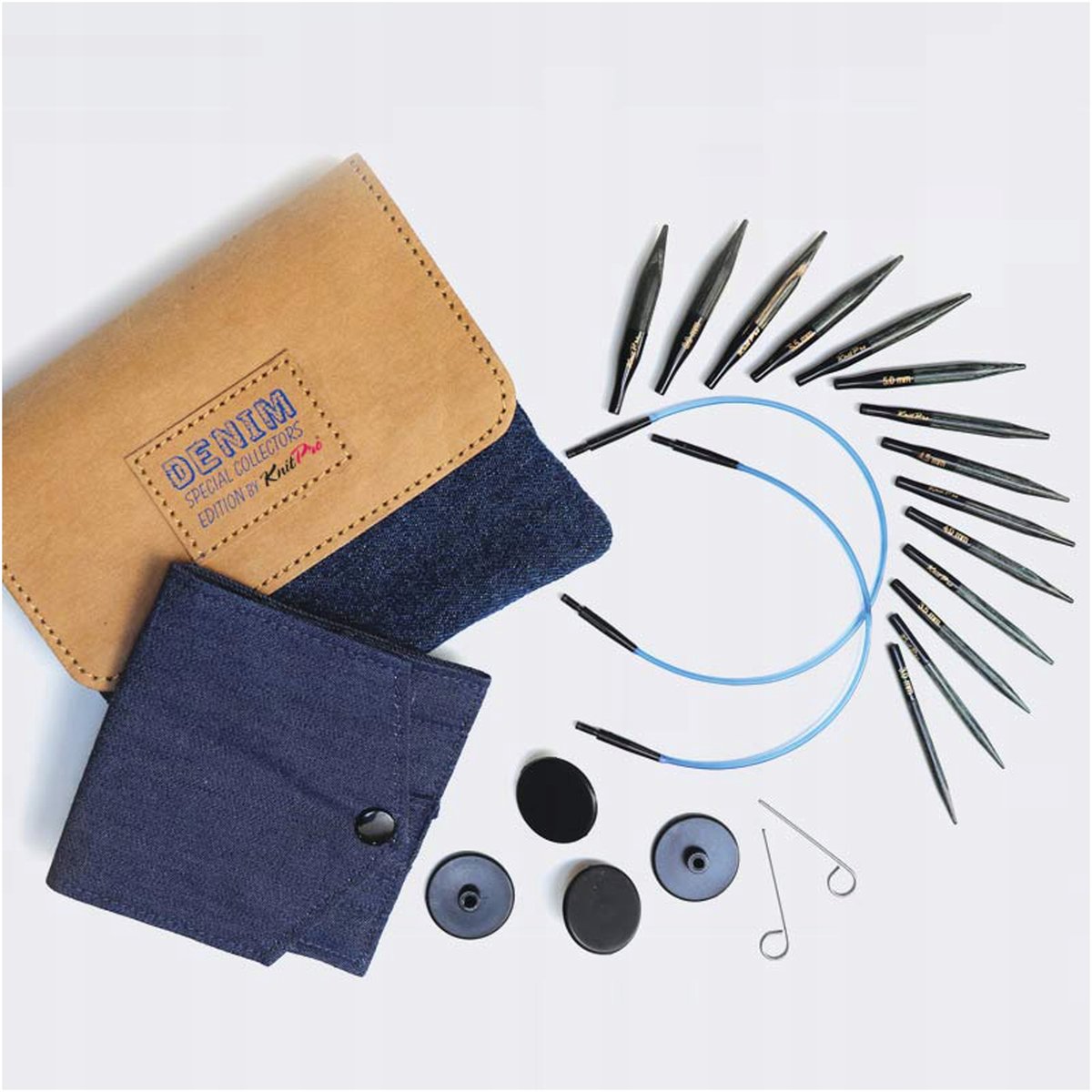 Zestaw Drutów Wymiennych Mini Knitpro Indigo