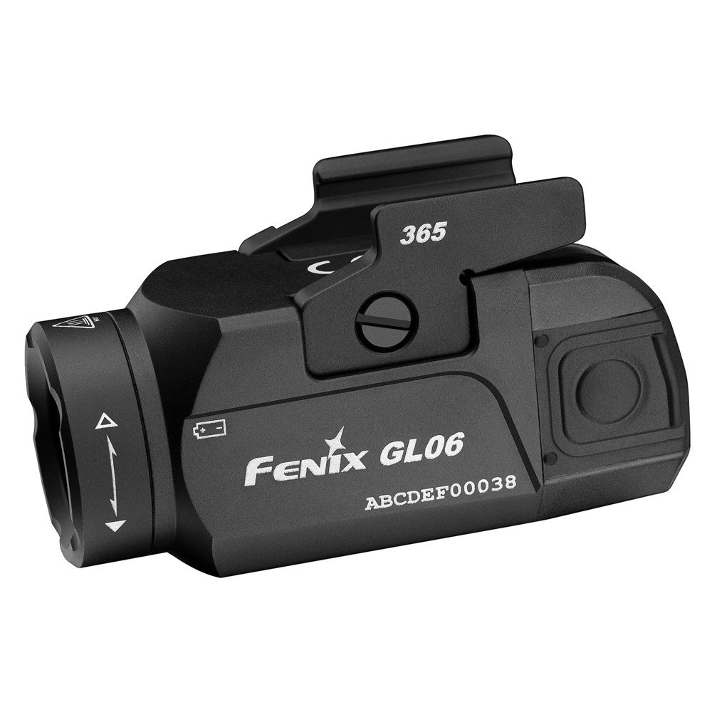 Fenix - Latarka taktyczna na broń pistoletowa GL06-365 - 600 lm - Sig Sauer - Czarna - GL06-365
