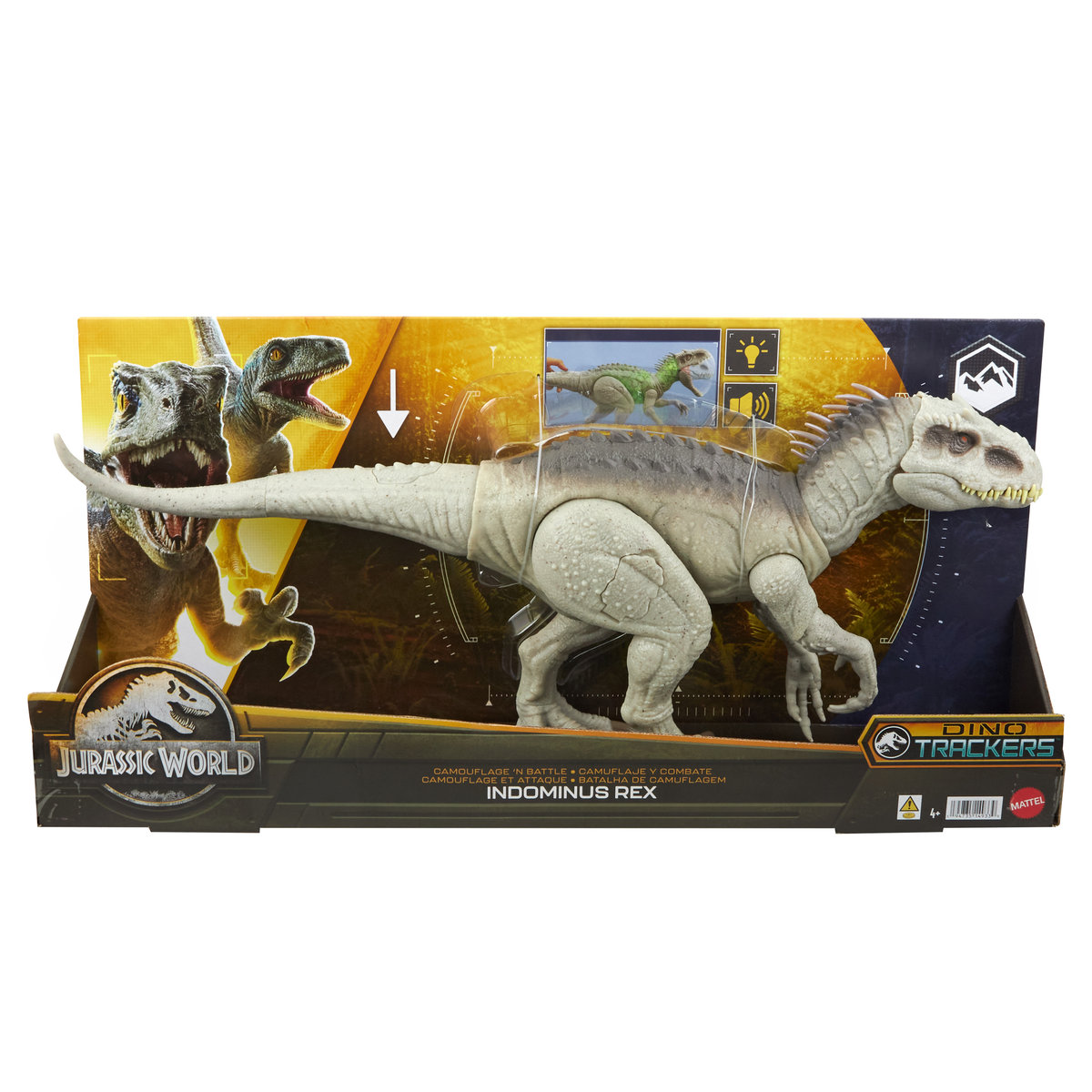 Jurassic World Indominus Rex Atak Z Ukrycia Figurka Z Funkcją, Hnt63