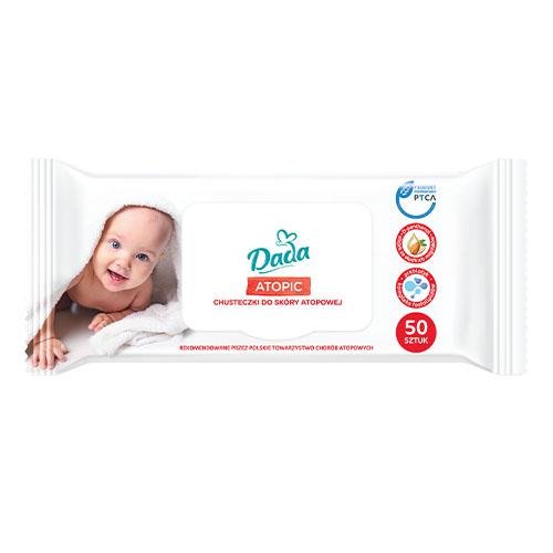 JERONIMO MARTINS DADA Atopic Chusteczki nawilżane, 50 szt.
