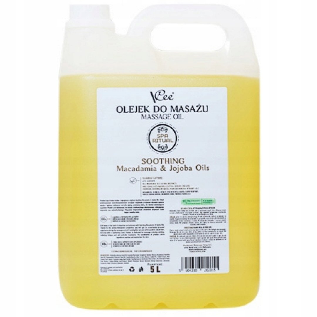 VCee, Olejek Do Masażu, Naturalny Skład W 96,9%, 5l