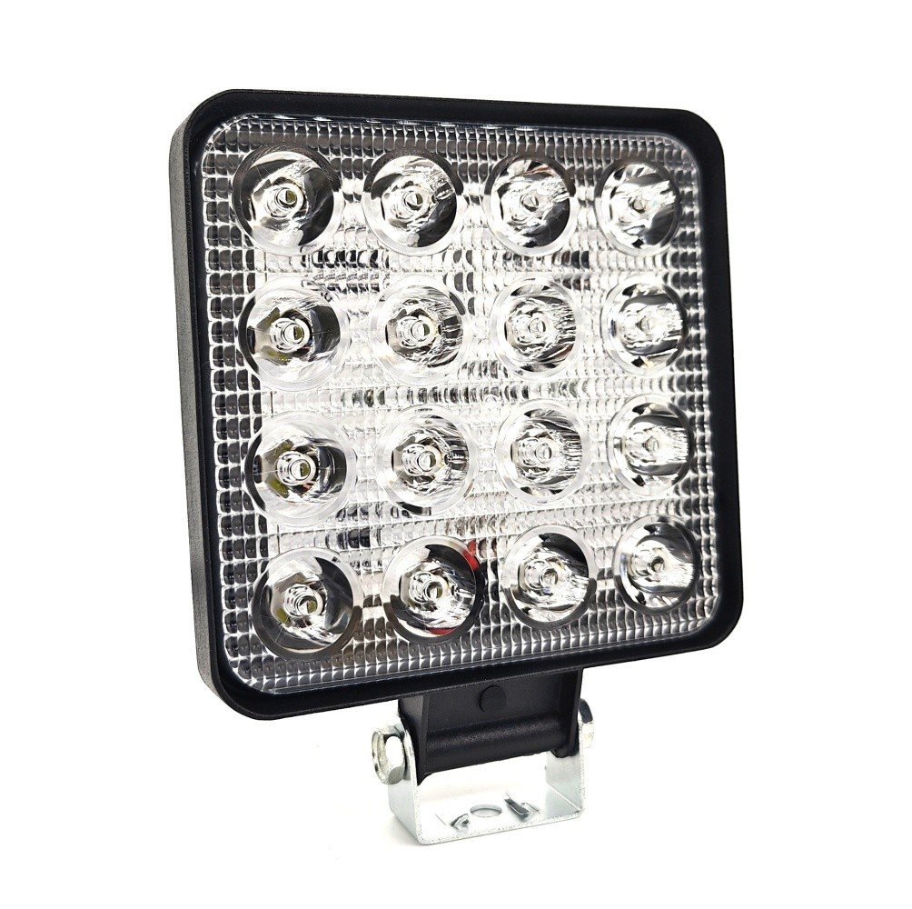 Lampa Robocza Led Ip67 2000Lm 16 Led Duża 12-24V Mocna