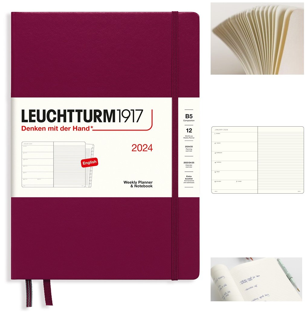 LEUCHTTURM1917 Planer kalendarz książkowy B5 tyg.