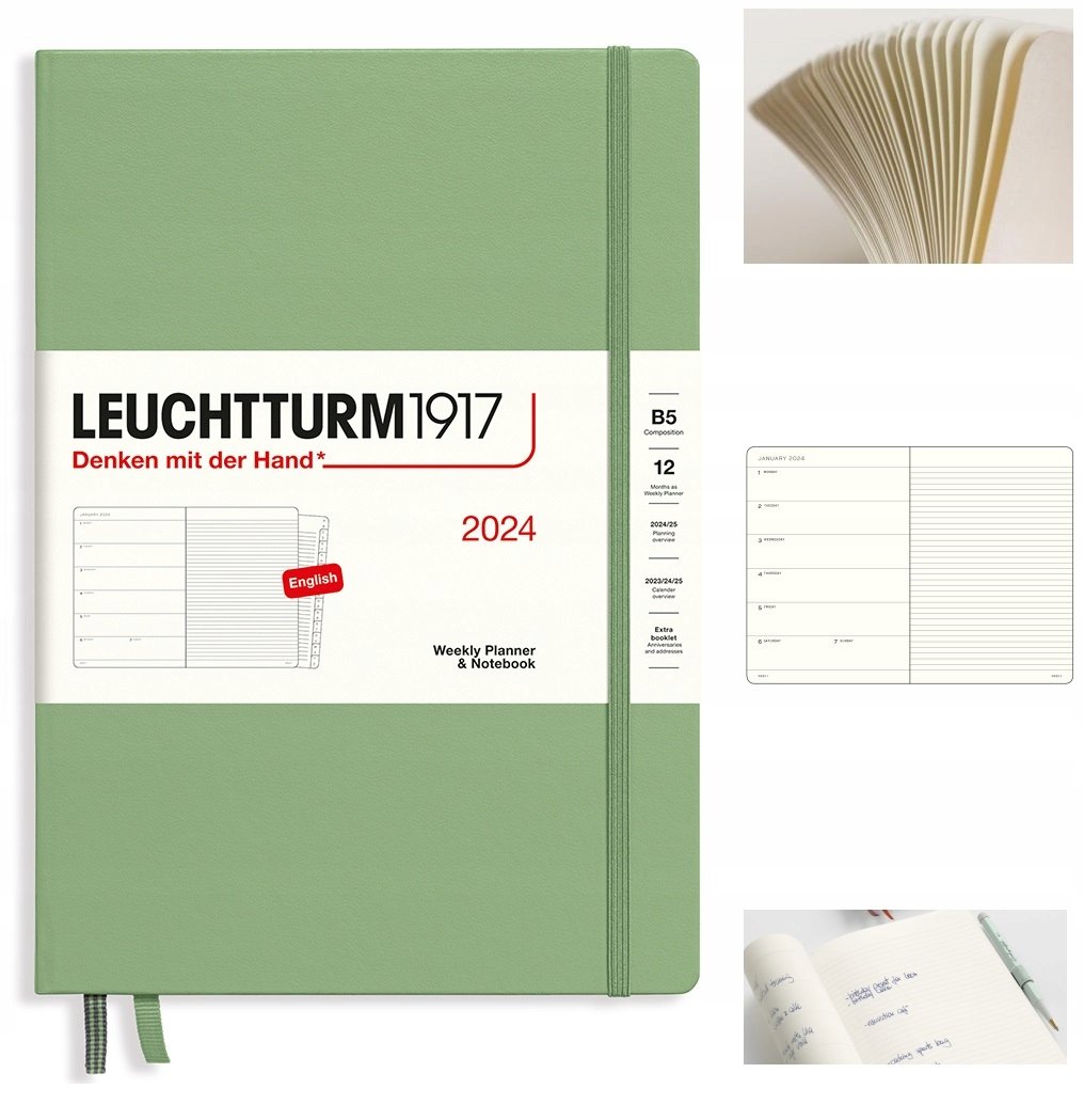 LEUCHTTURM1917 Planer kalendarz książkowy B5 tyg.
